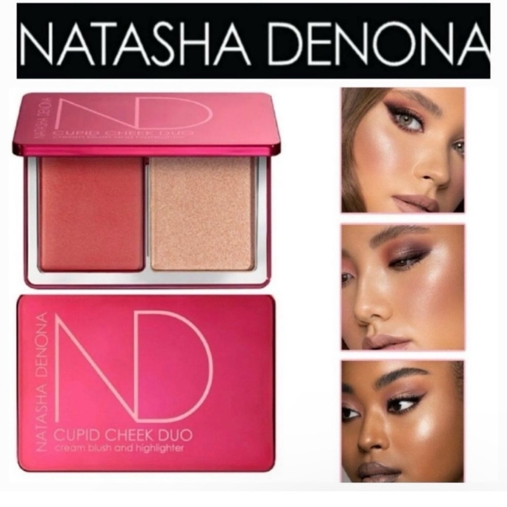 Natasha Denona Blush and Highlighter Duo - Pink and Gold